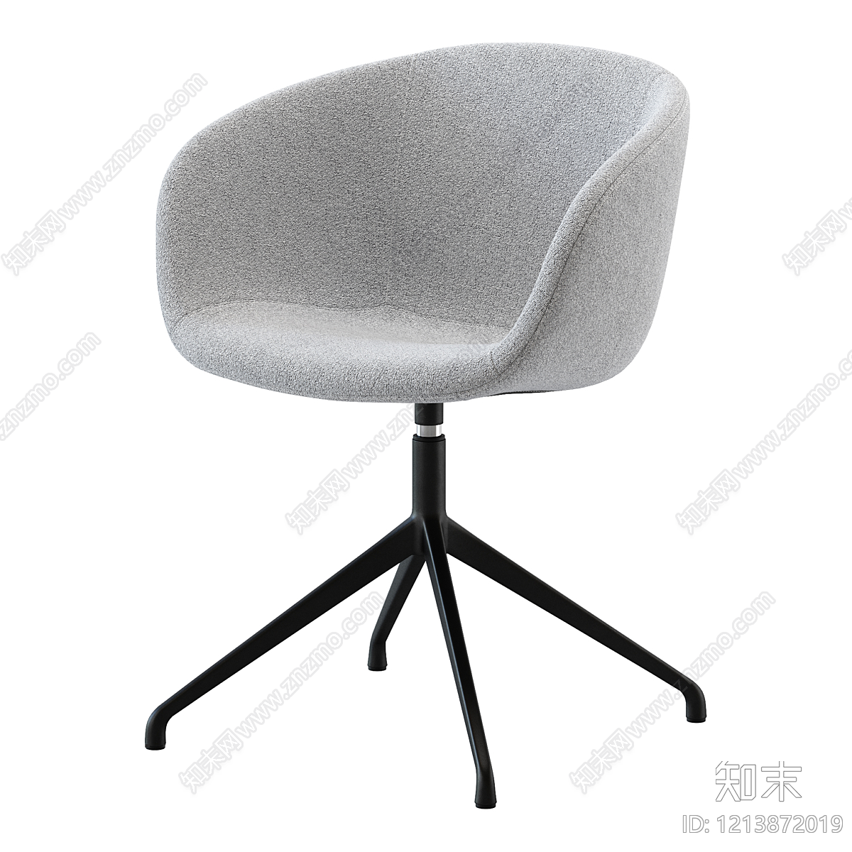 现代简约办公椅3D模型下载【ID:1213872019】