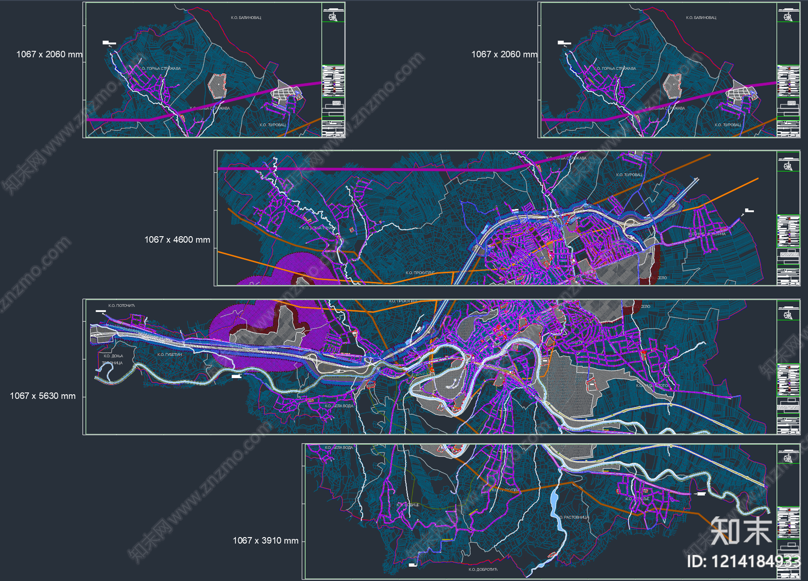 城市规划施工图下载【ID:1214184933】