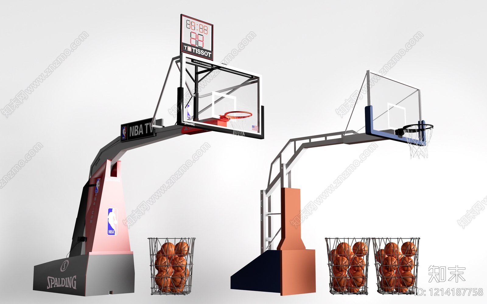 现代简约球类器材SU模型下载【ID:1214187758】