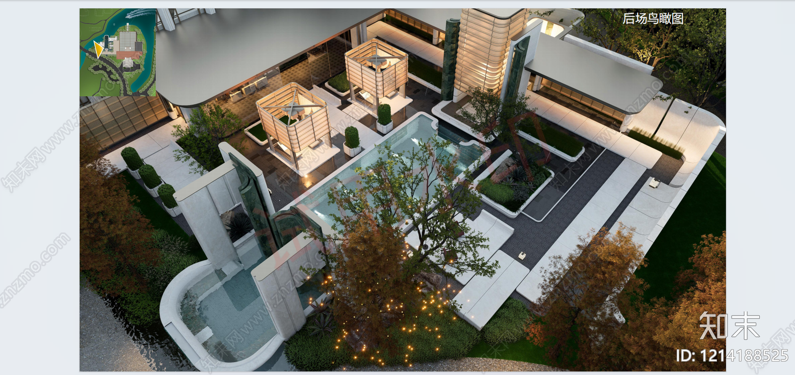 现代示范区景观下载【ID:1214188525】