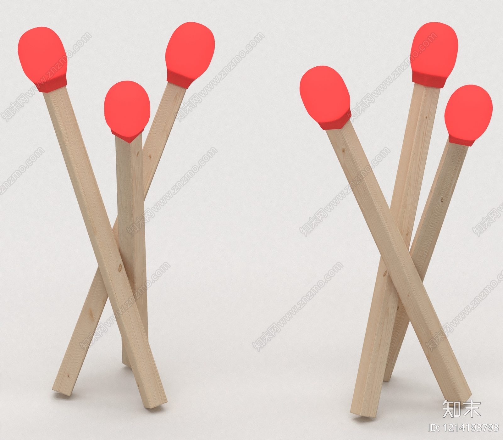 现代宜家灯具台灯摆件3D模型下载【ID:1214193793】