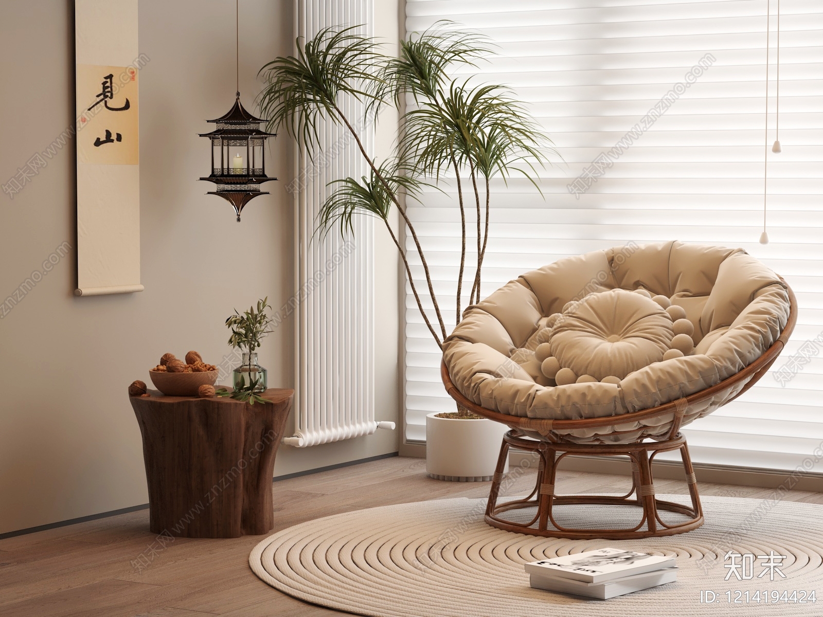 懒人沙发茶几3D模型下载【ID:1214194424】