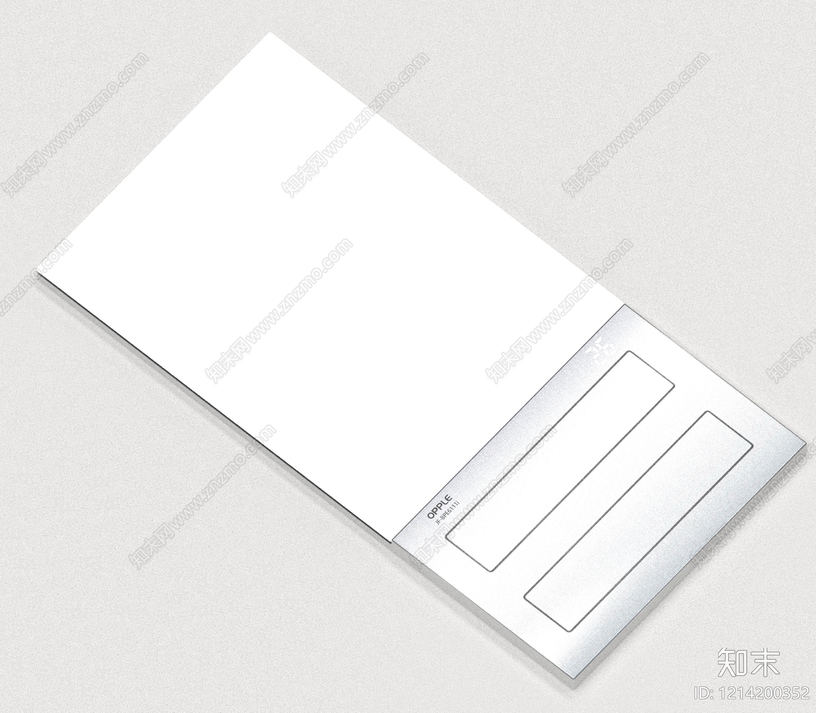 极简儿童房吸顶灯3D模型下载【ID:1214200352】