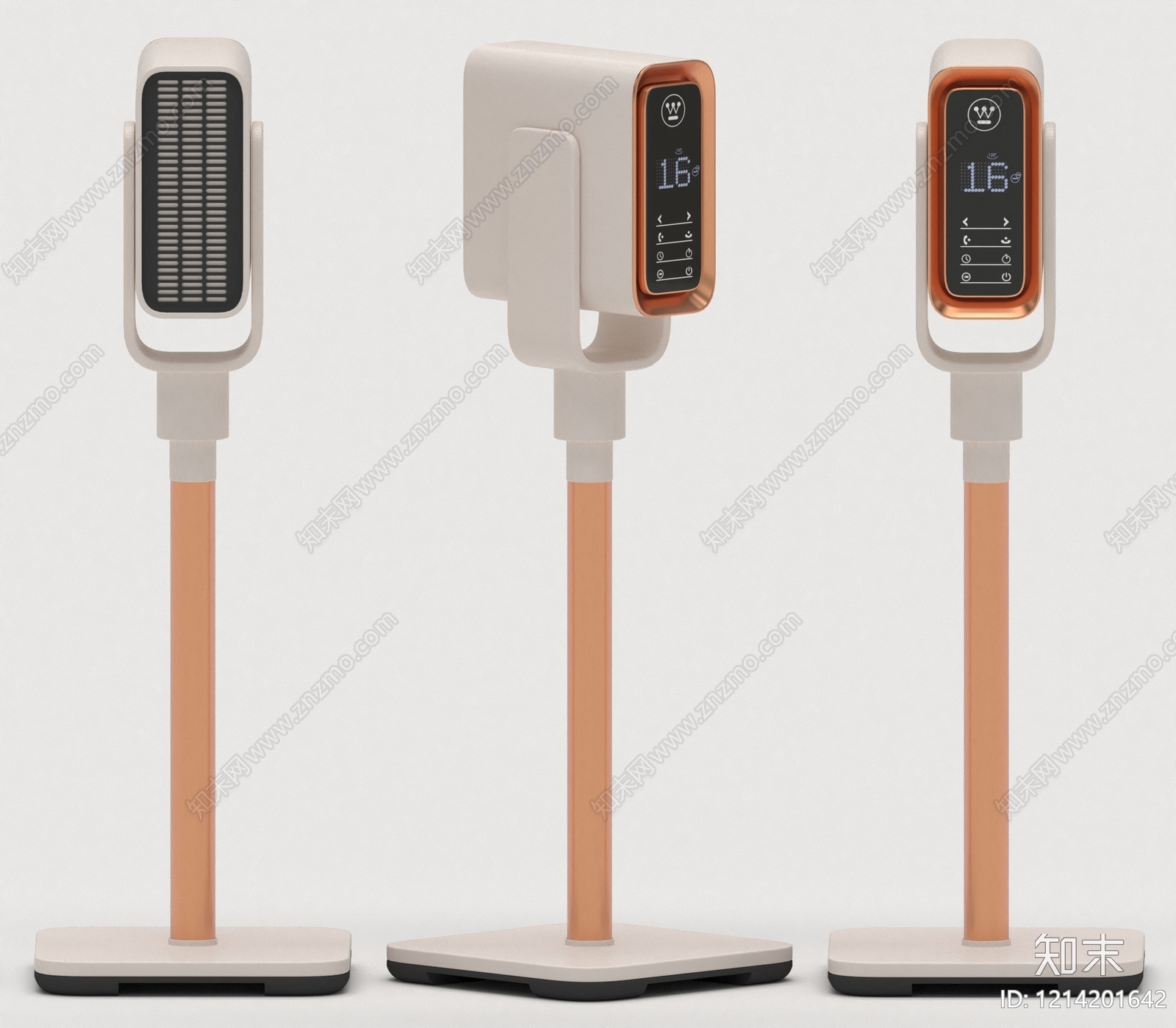 现代简约取暖器3D模型下载【ID:1214201642】