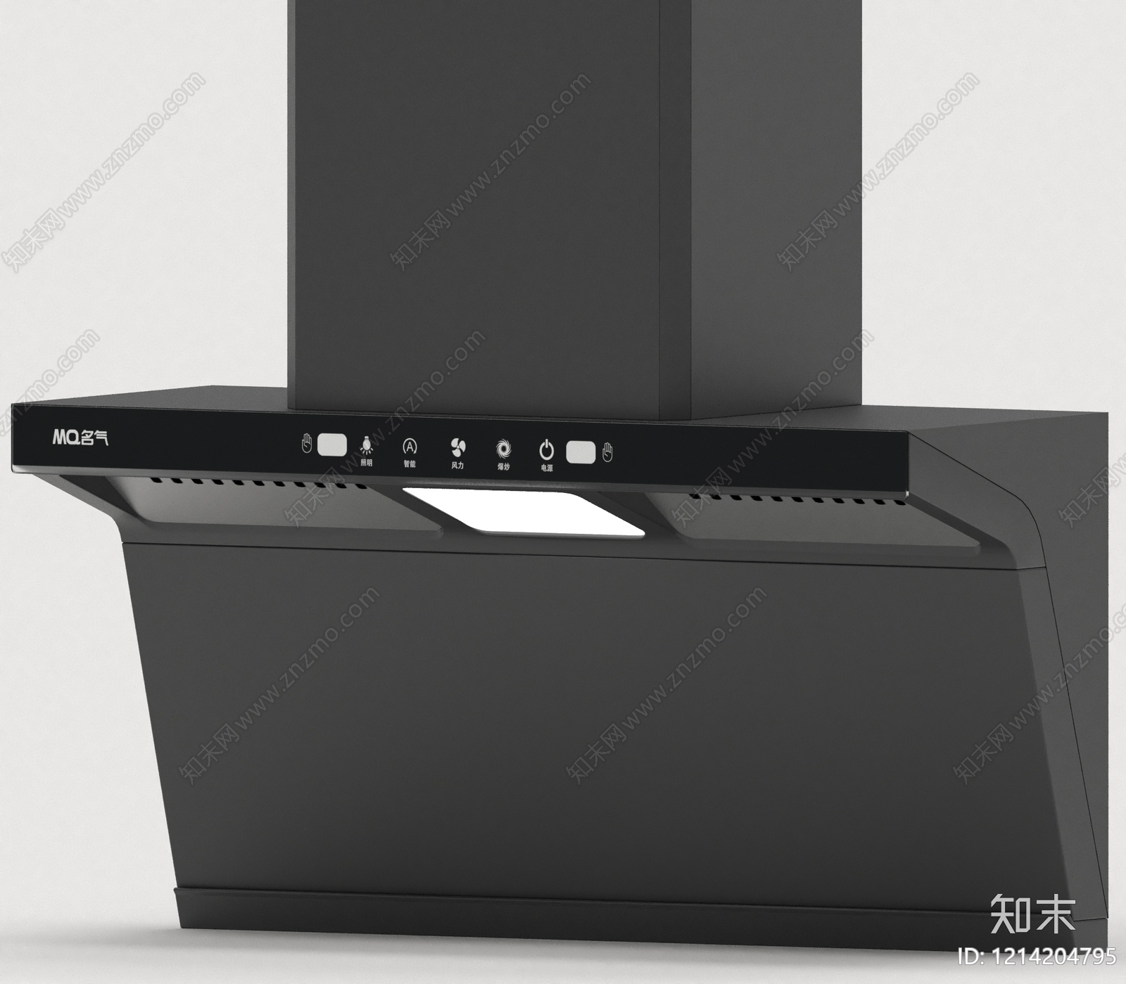 现代简约油烟机3D模型下载【ID:1214204795】