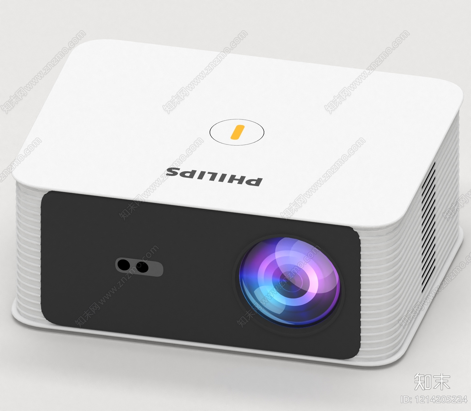 现代简约投影灯3D模型下载【ID:1214205224】