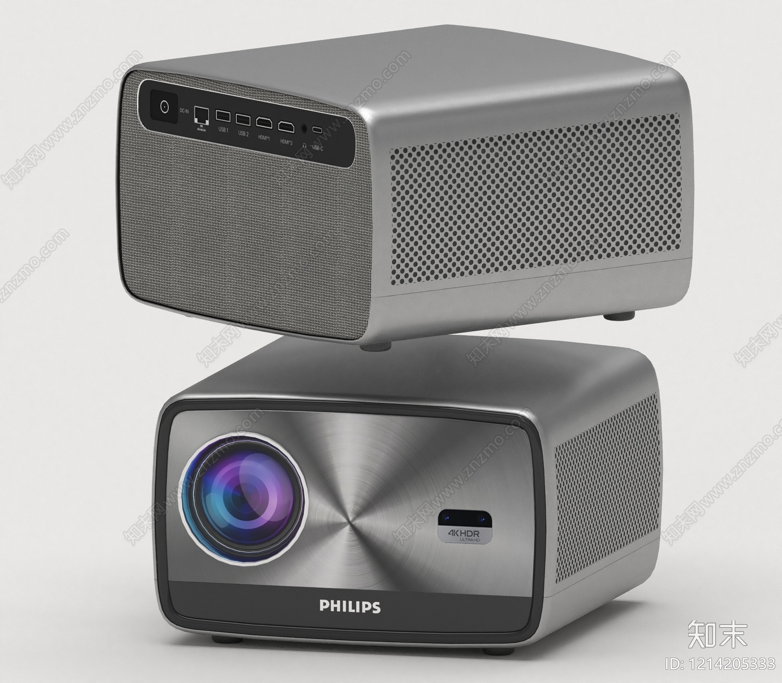 现代简约投影灯3D模型下载【ID:1214205333】