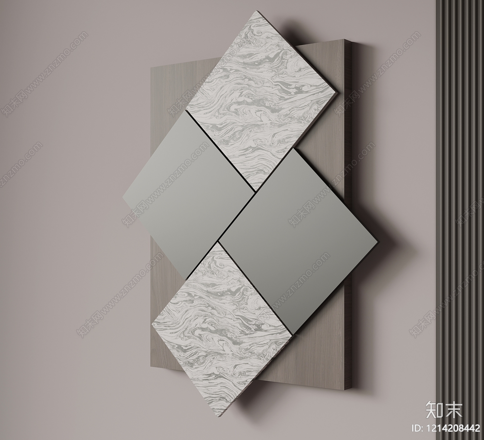 现代挂件SU模型下载【ID:1214208442】