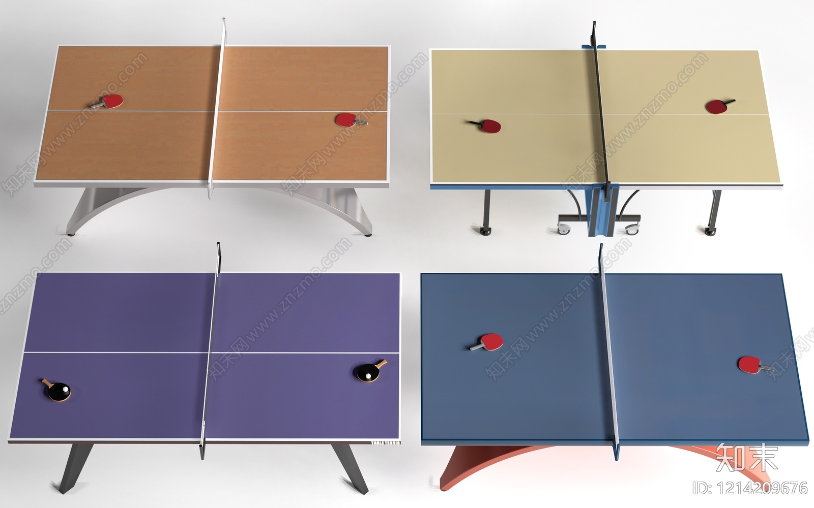 现代简约球类器材SU模型下载【ID:1214209676】