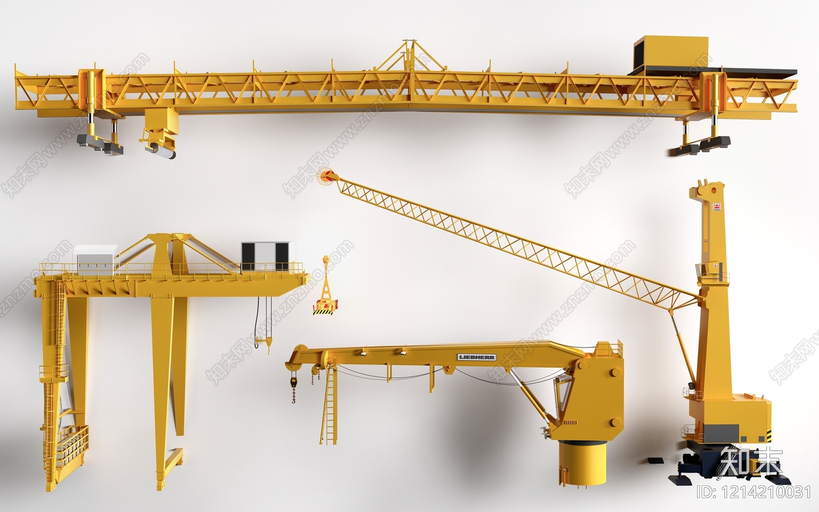 工业风工程车SU模型下载【ID:1214210031】