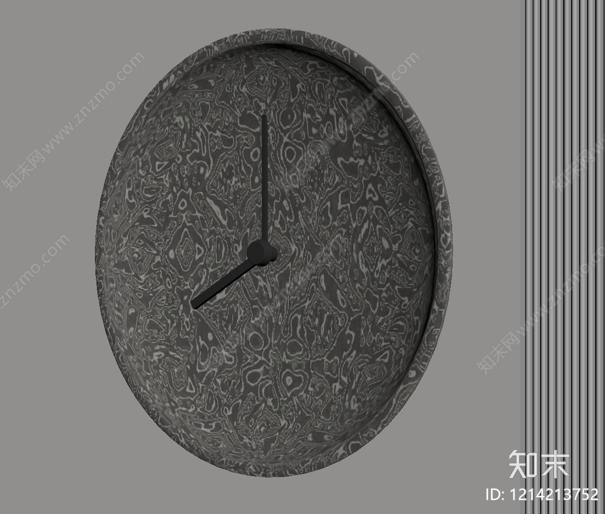 极简钟表SU模型下载【ID:1214213752】