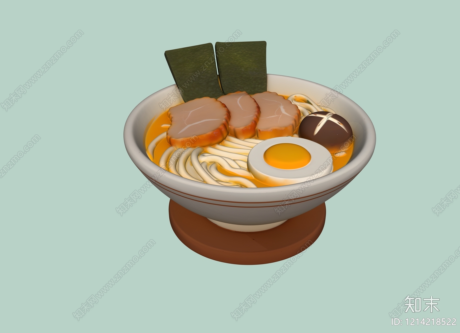 日式食物饮料SU模型下载【ID:1214218522】