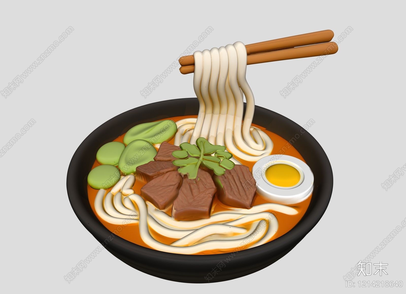 卡通风格餐具SU模型下载【ID:1214218640】