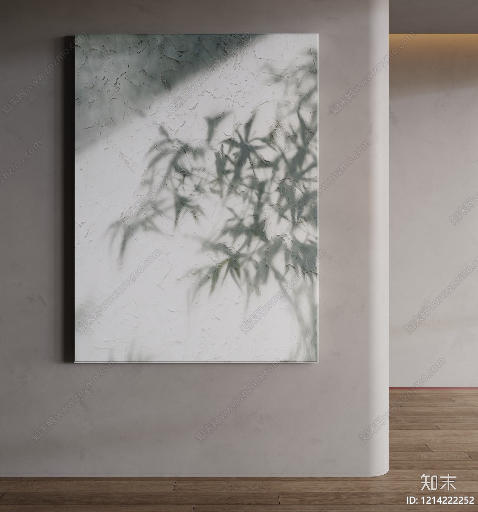 极简挂画3D模型下载【ID:1214222252】