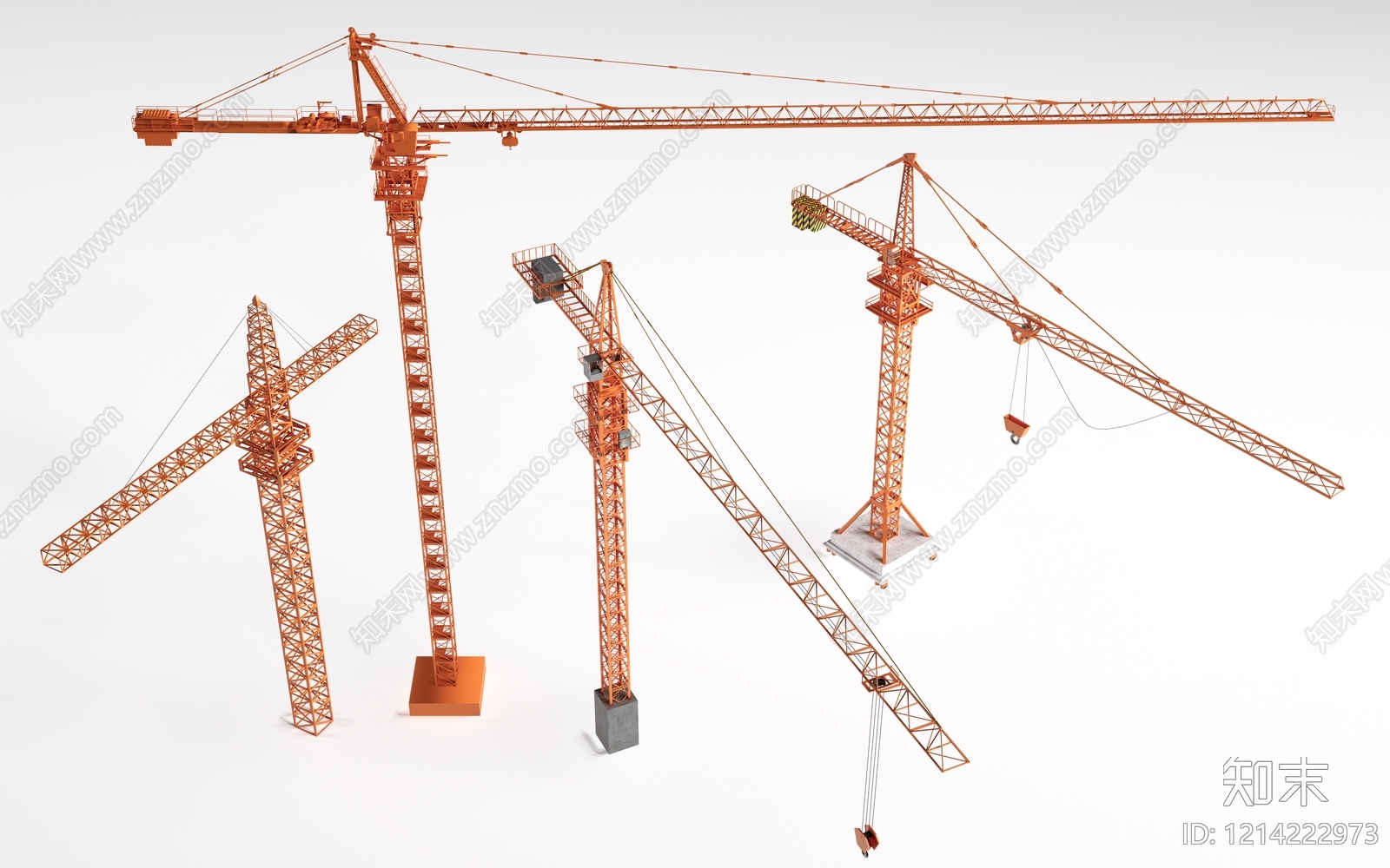 现代主义工程车SU模型下载【ID:1214222973】