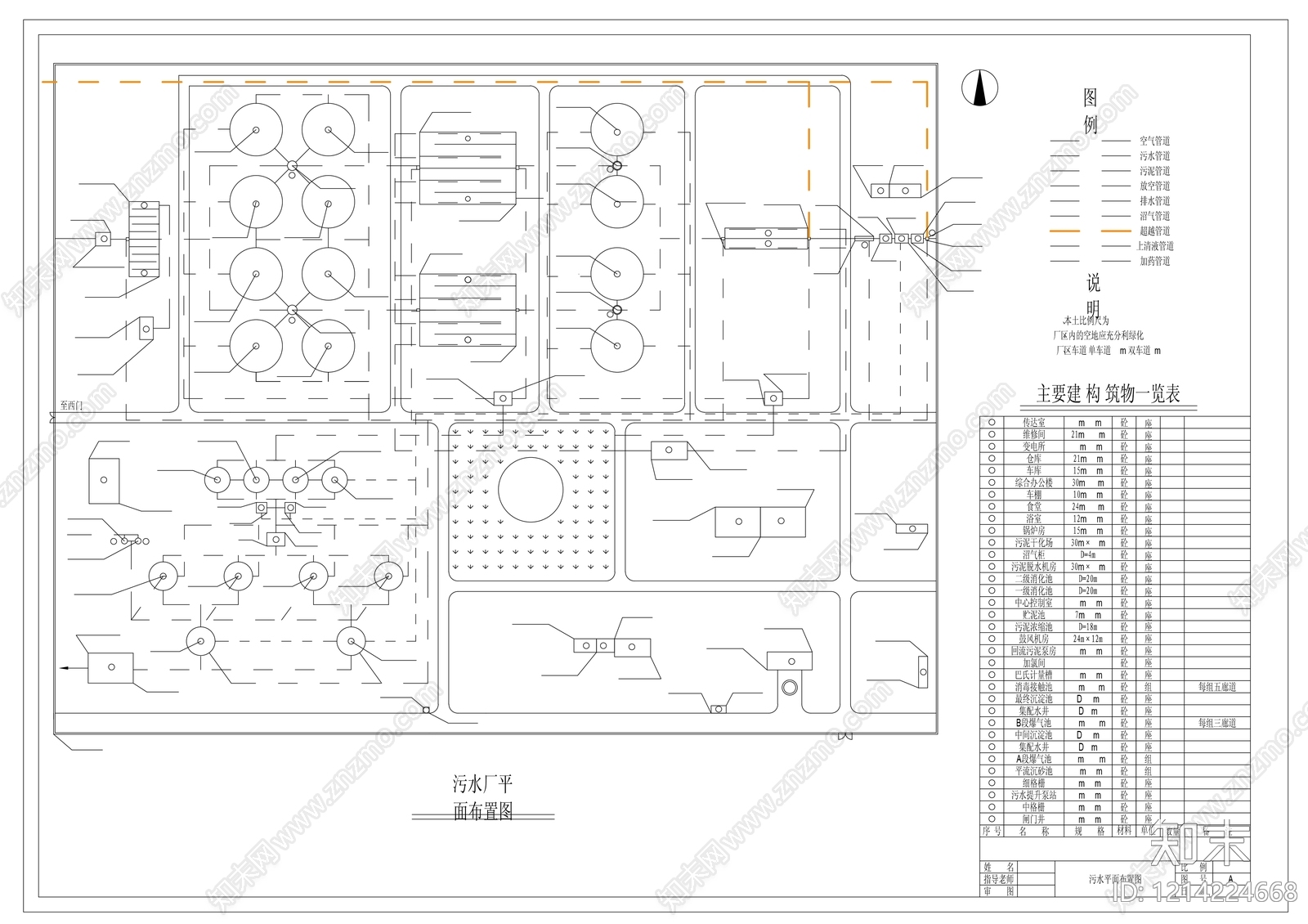 污水提升系统施工图下载【ID:1214224668】