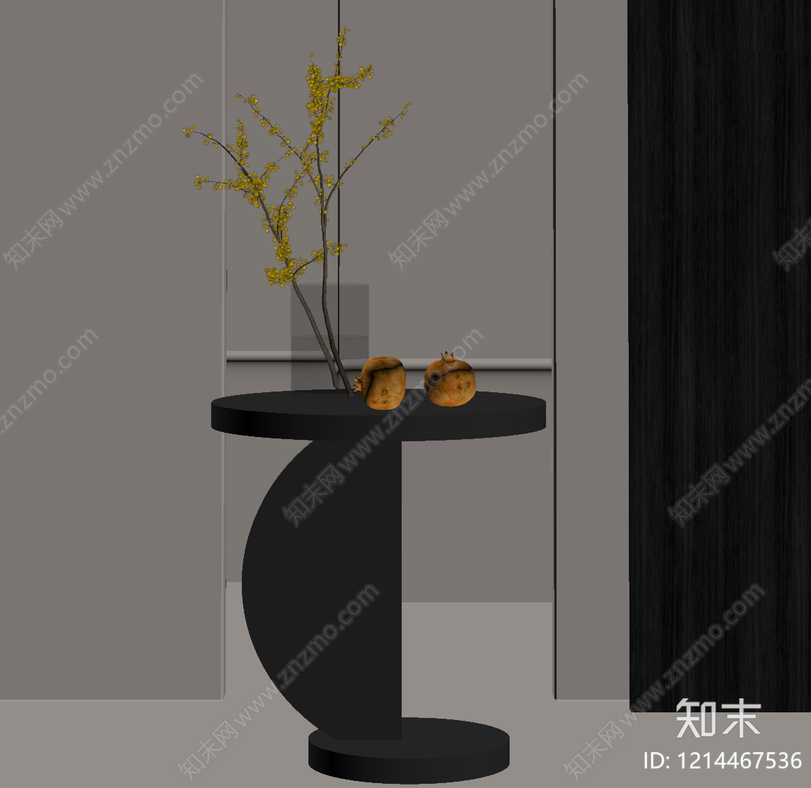 现代边几SU模型下载【ID:1214467536】
