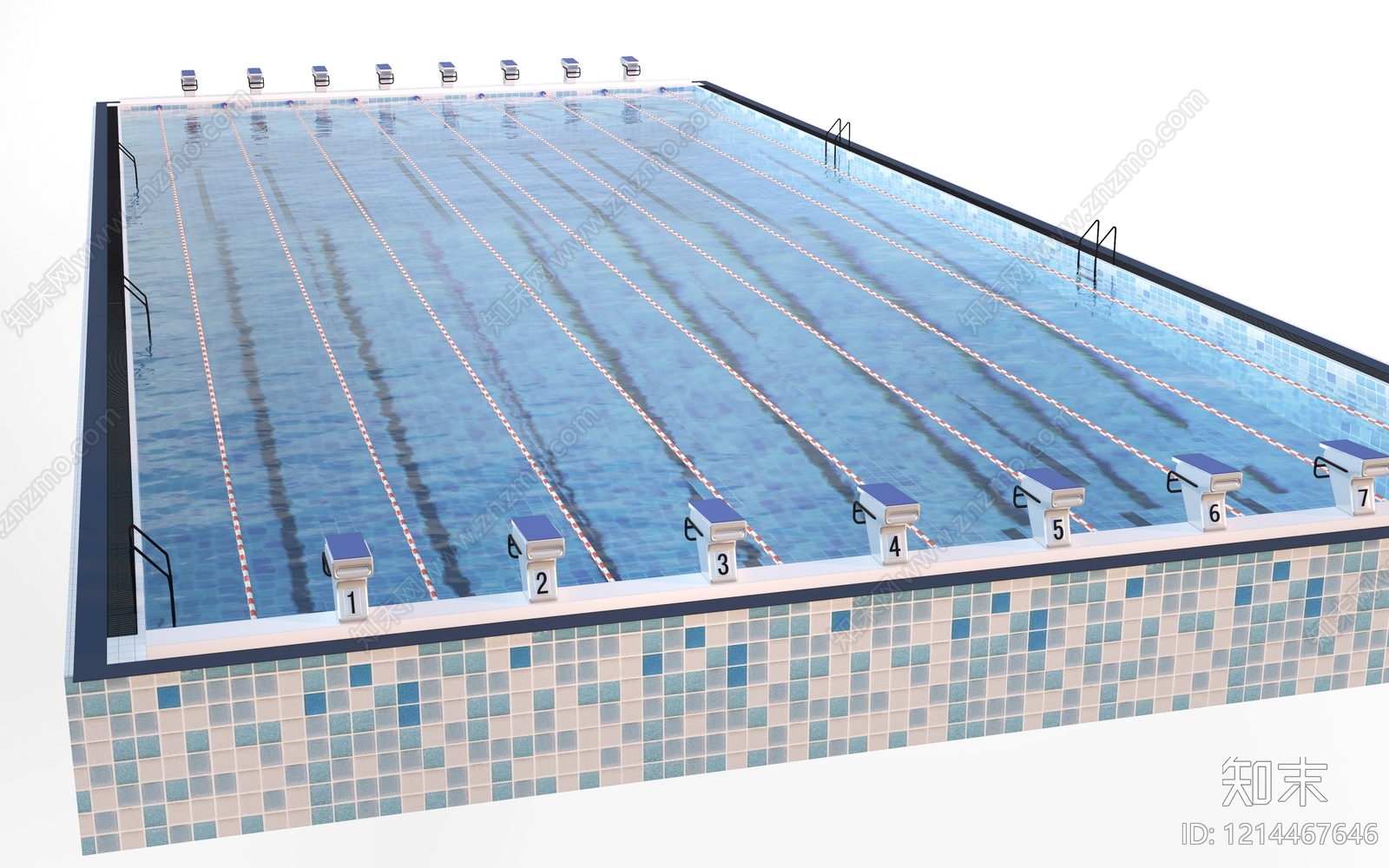 现代简约体育馆SU模型下载【ID:1214467646】