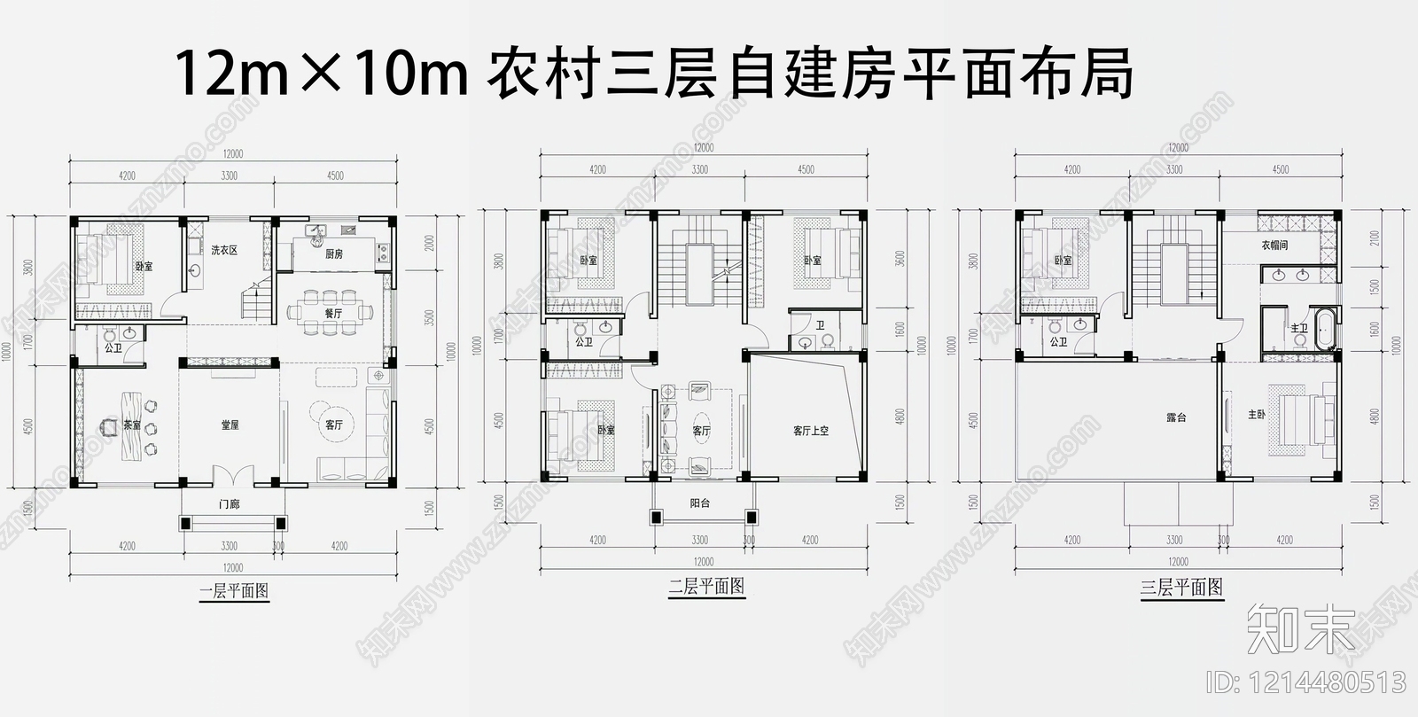 别墅cad施工图下载【ID:1214480513】