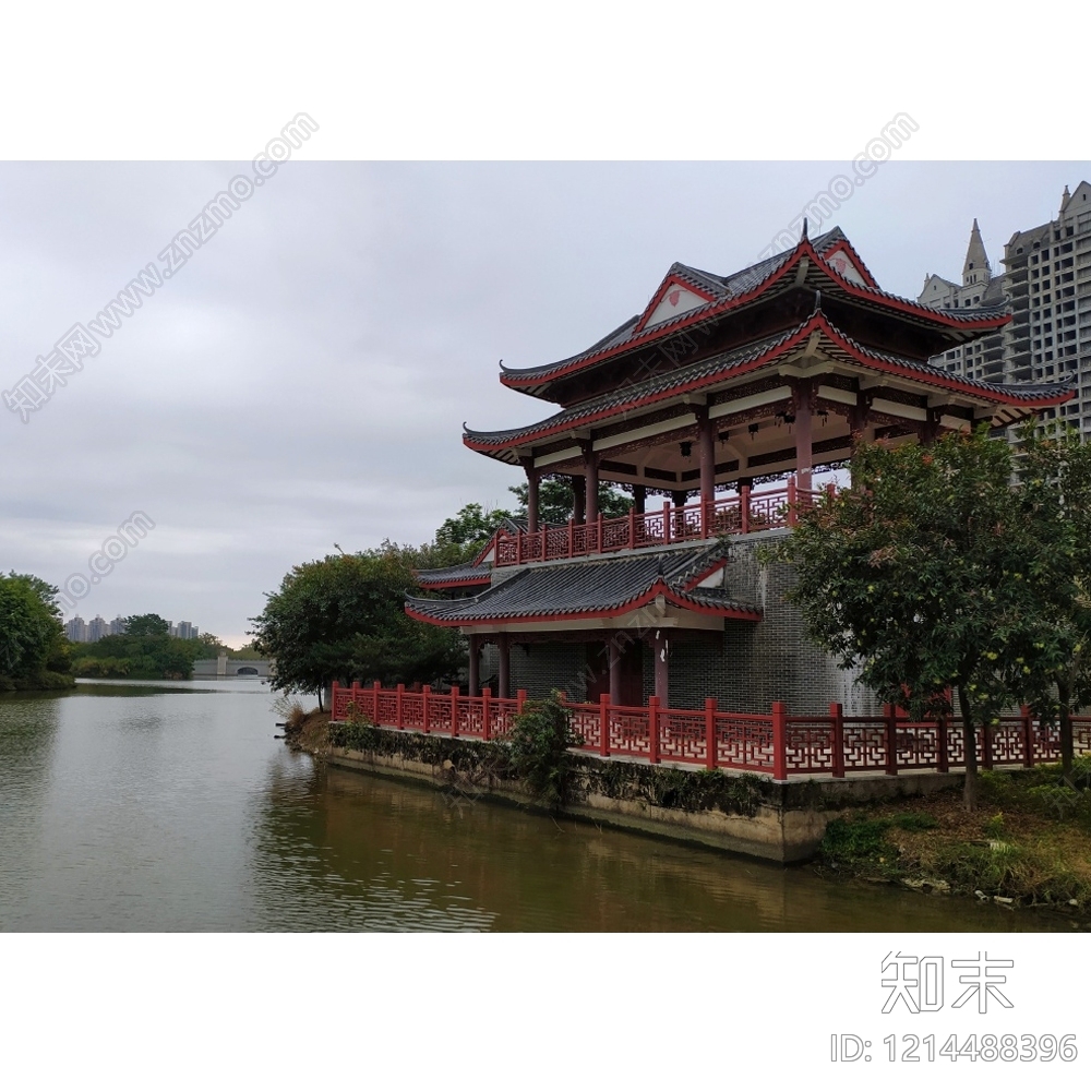 仿古建筑施工图下载【ID:1214488396】