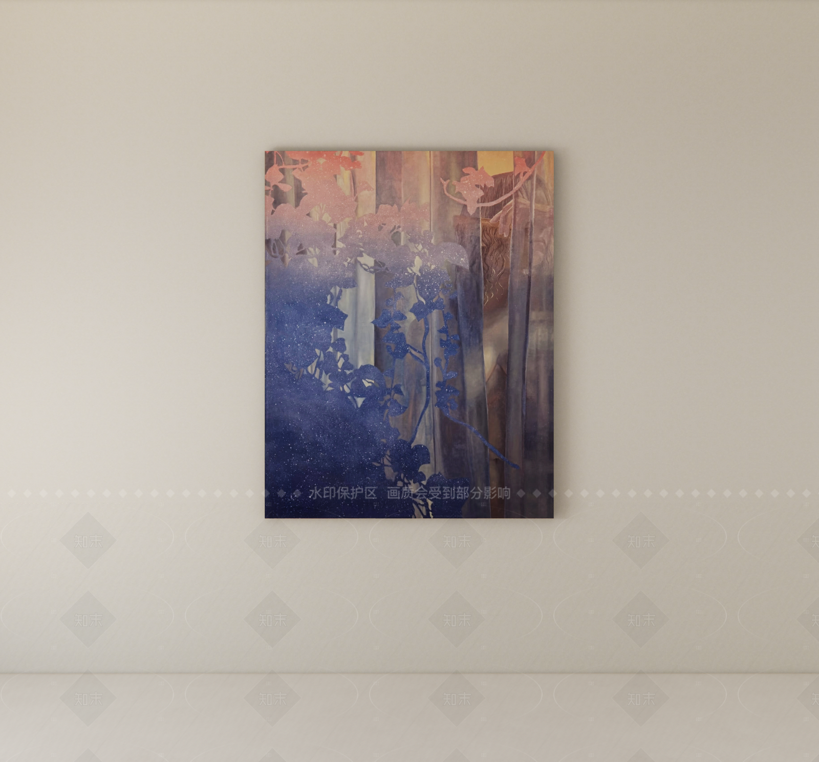 现代装饰画SU模型下载【ID:1214491834】