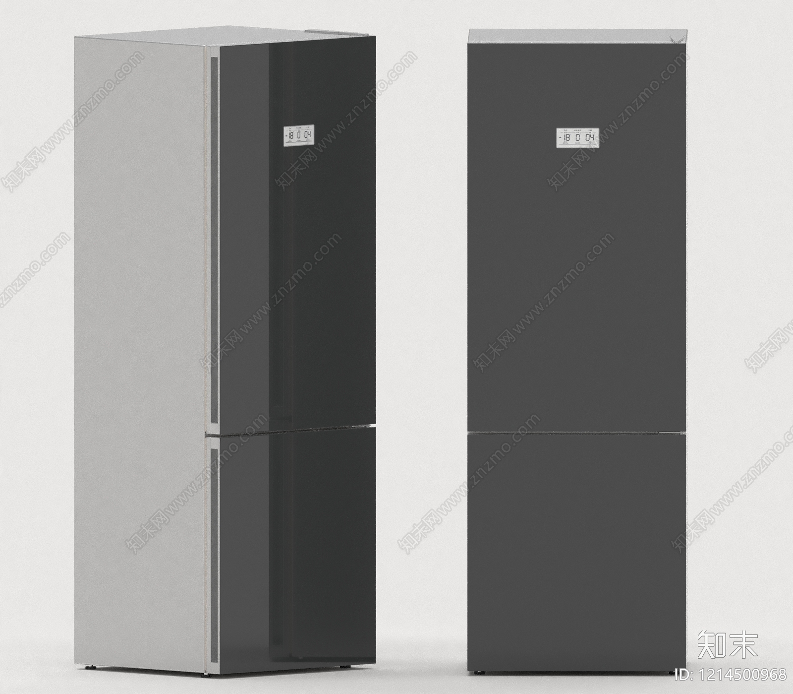 极简冰箱3D模型下载【ID:1214500968】