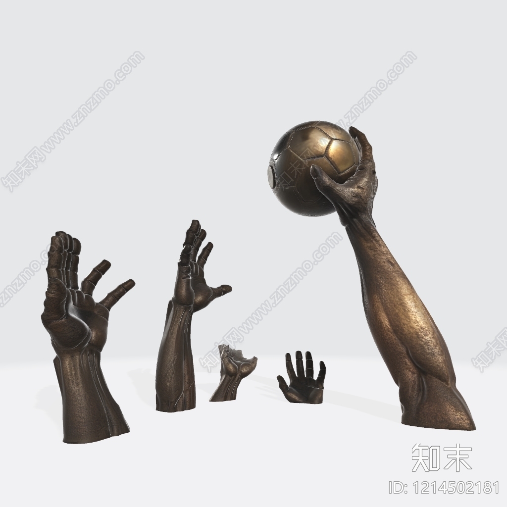 复古雕塑风雕塑SU模型下载【ID:1214502181】