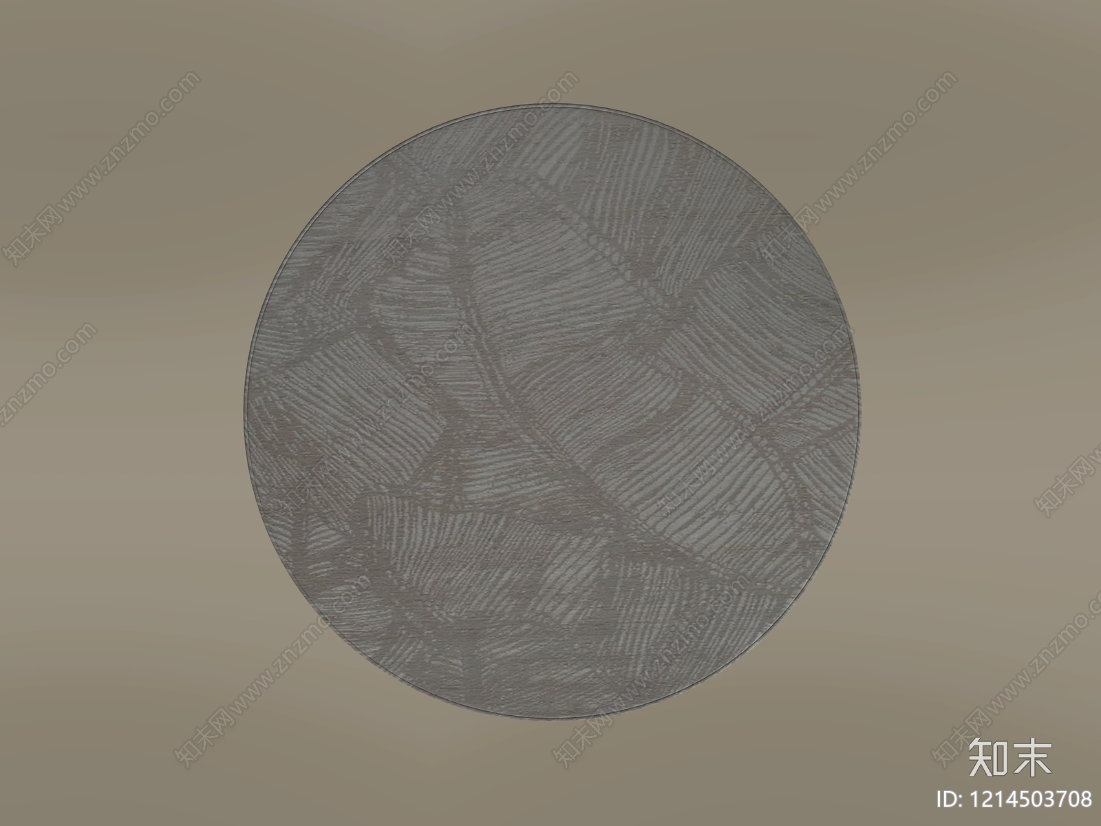 现代圆形地毯SU模型下载【ID:1214503708】
