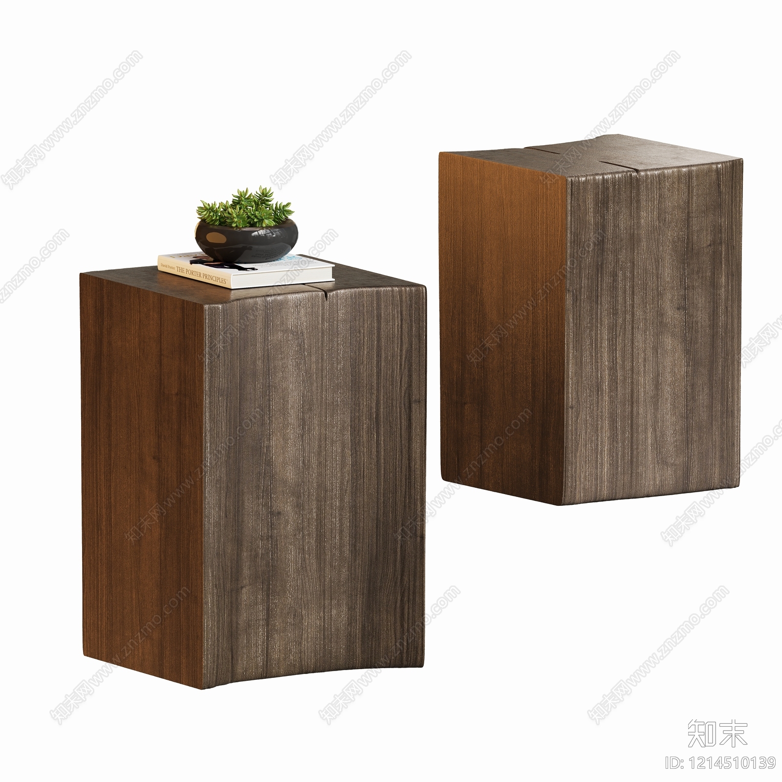 现代简约边几3D模型下载【ID:1214510139】