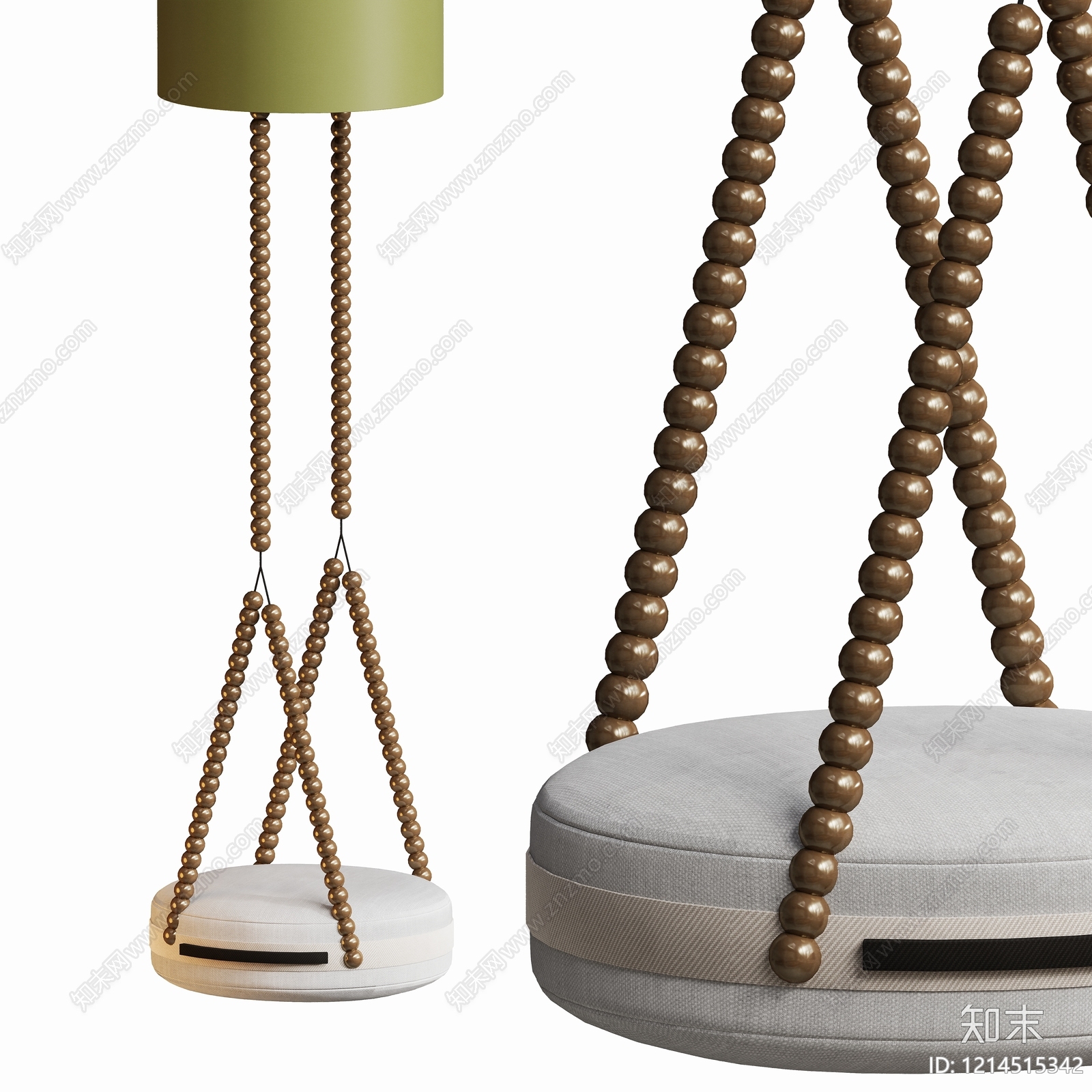 中古风吊椅3D模型下载【ID:1214515342】