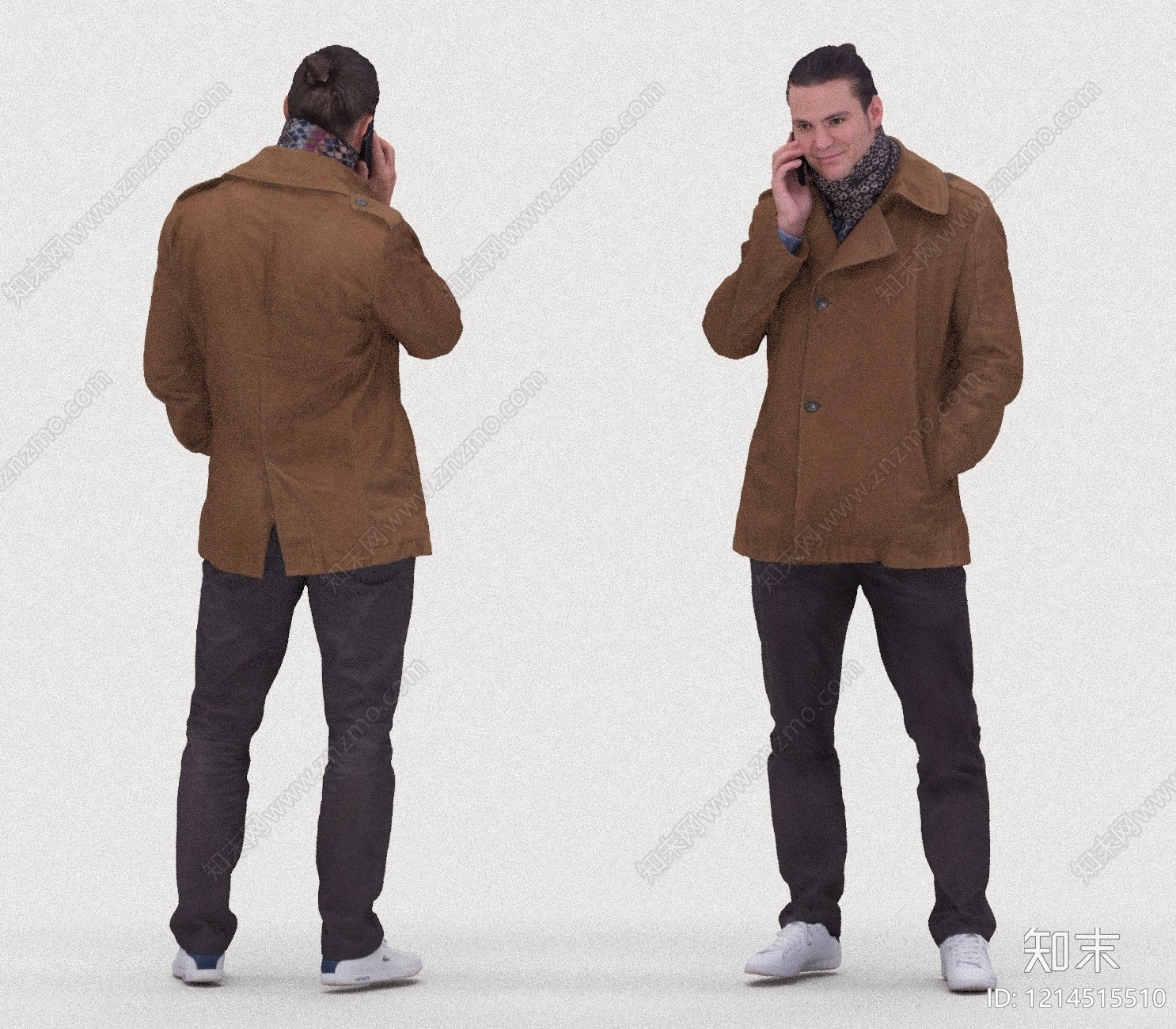 复古男人3D模型下载【ID:1214515510】