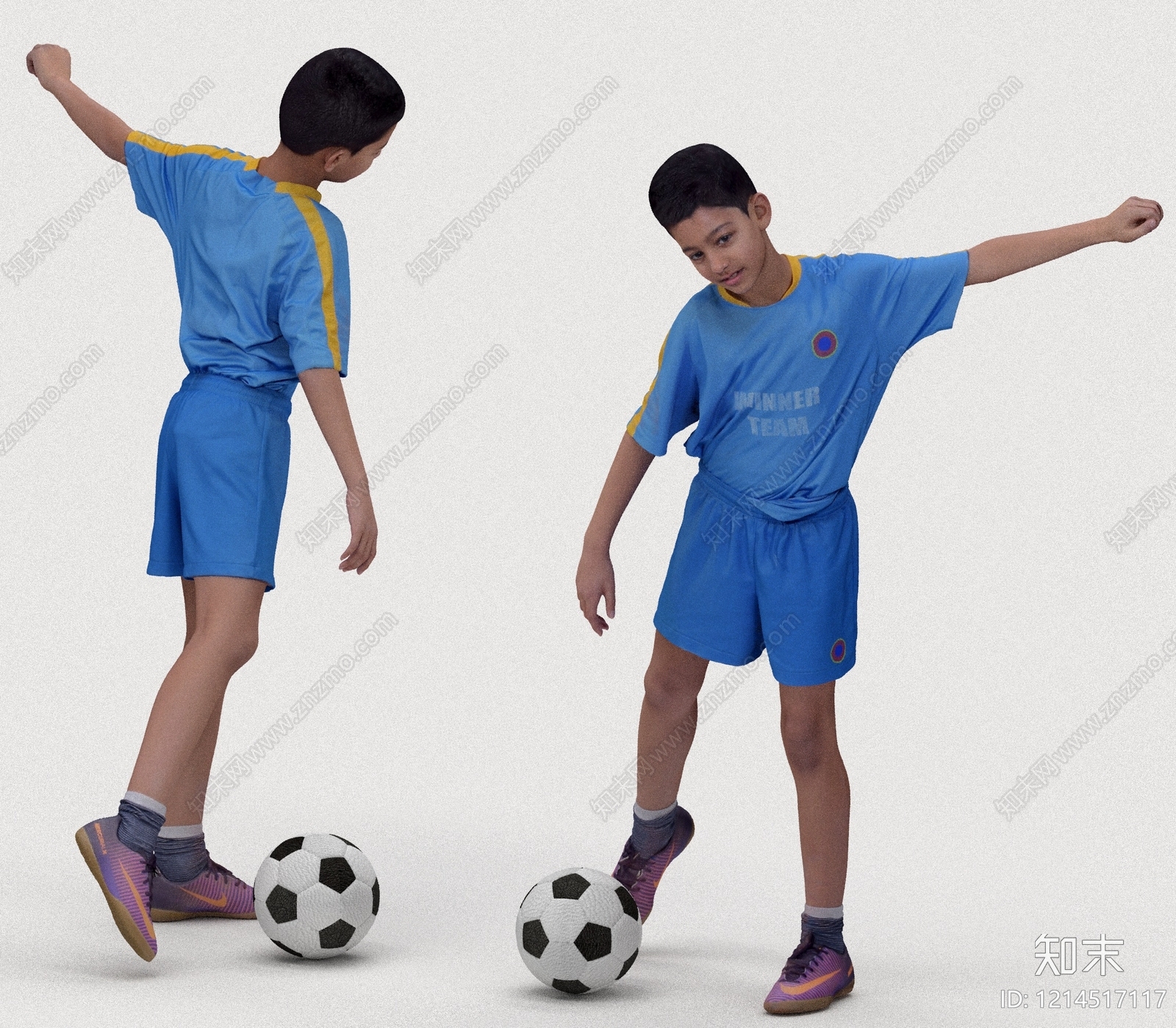 运动休闲风儿童娱乐室3D模型下载【ID:1214517117】