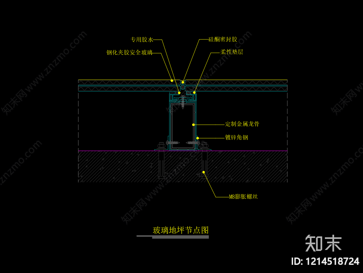路面节点cad施工图下载【ID:1214518724】