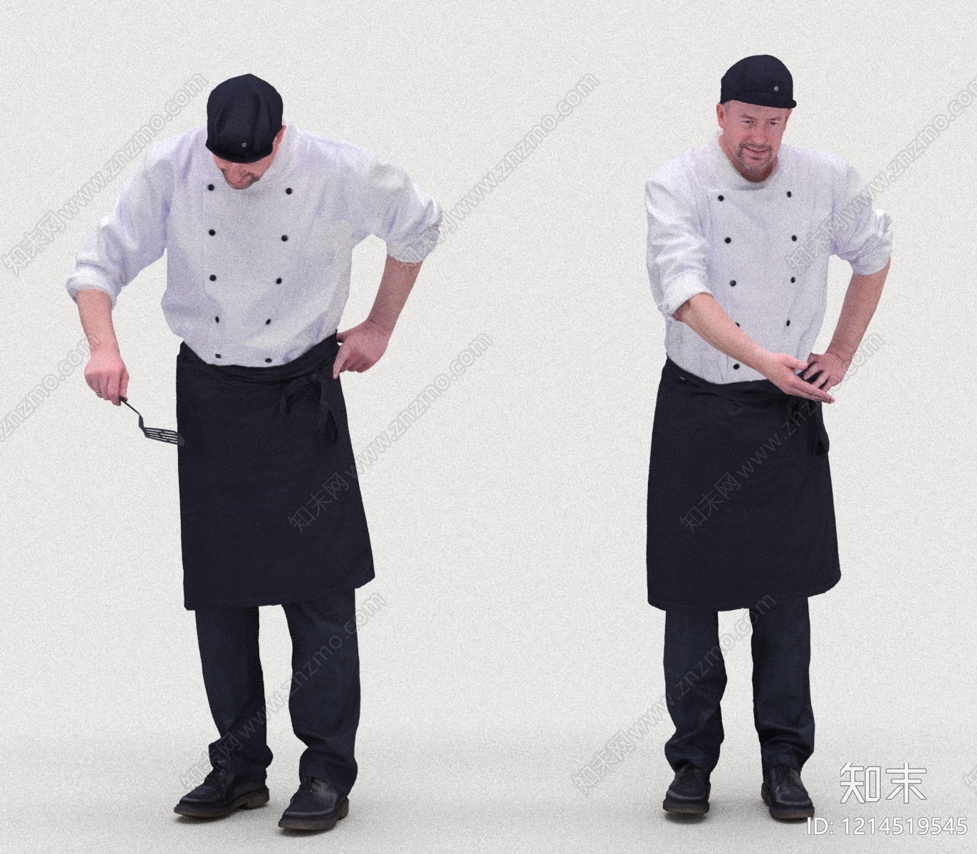 现代简约男人3D模型下载【ID:1214519545】