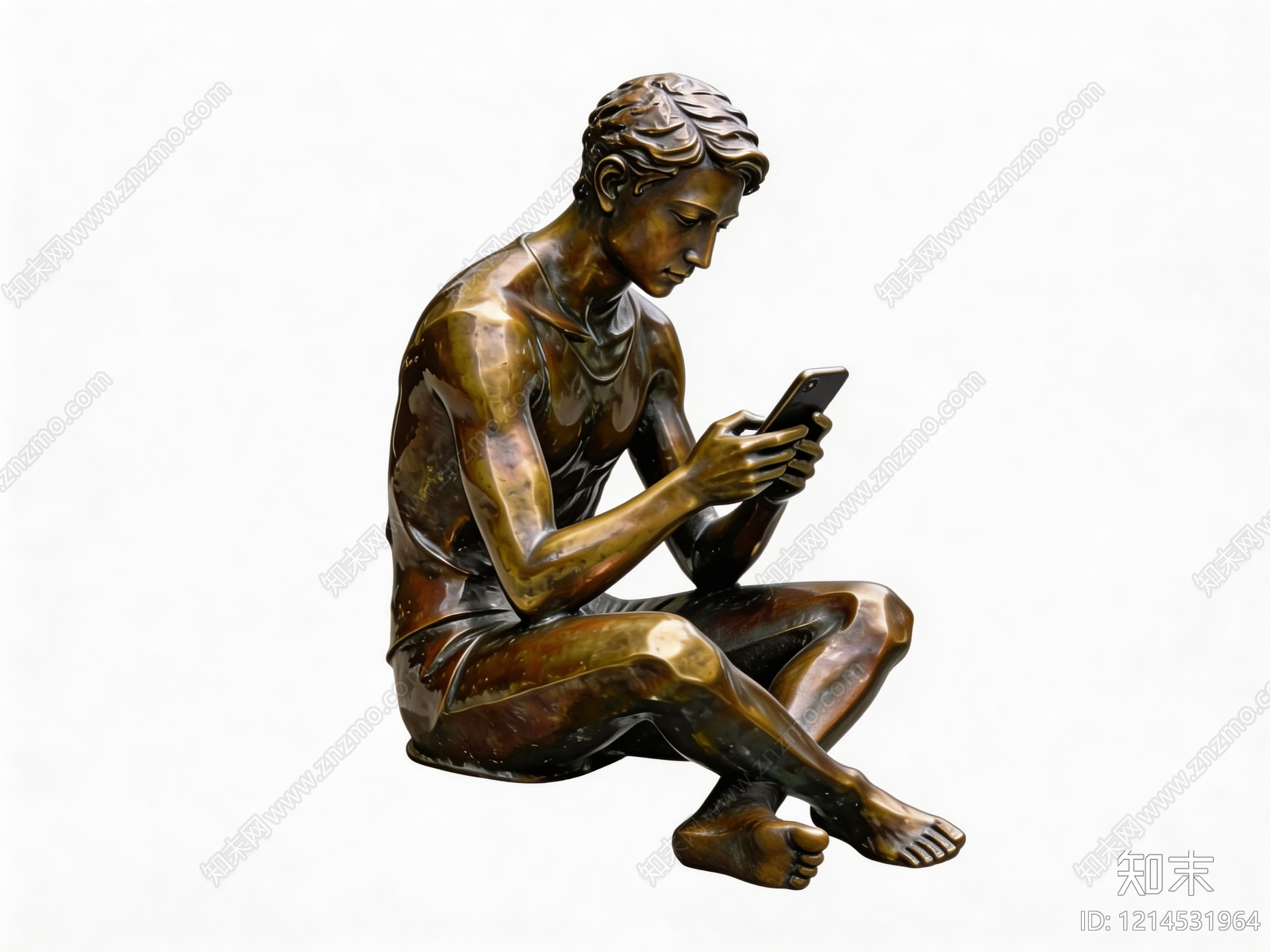 新古典主义雕塑摆件SU模型下载【ID:1214531964】