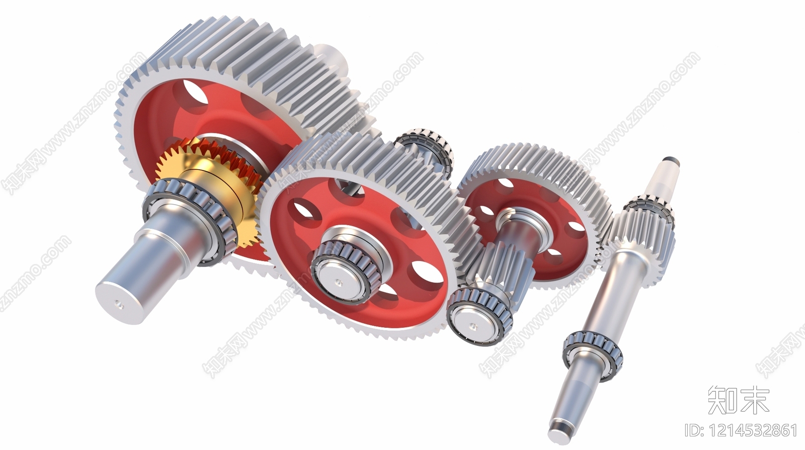 机械工业风其他五金件3D模型下载【ID:1214532861】