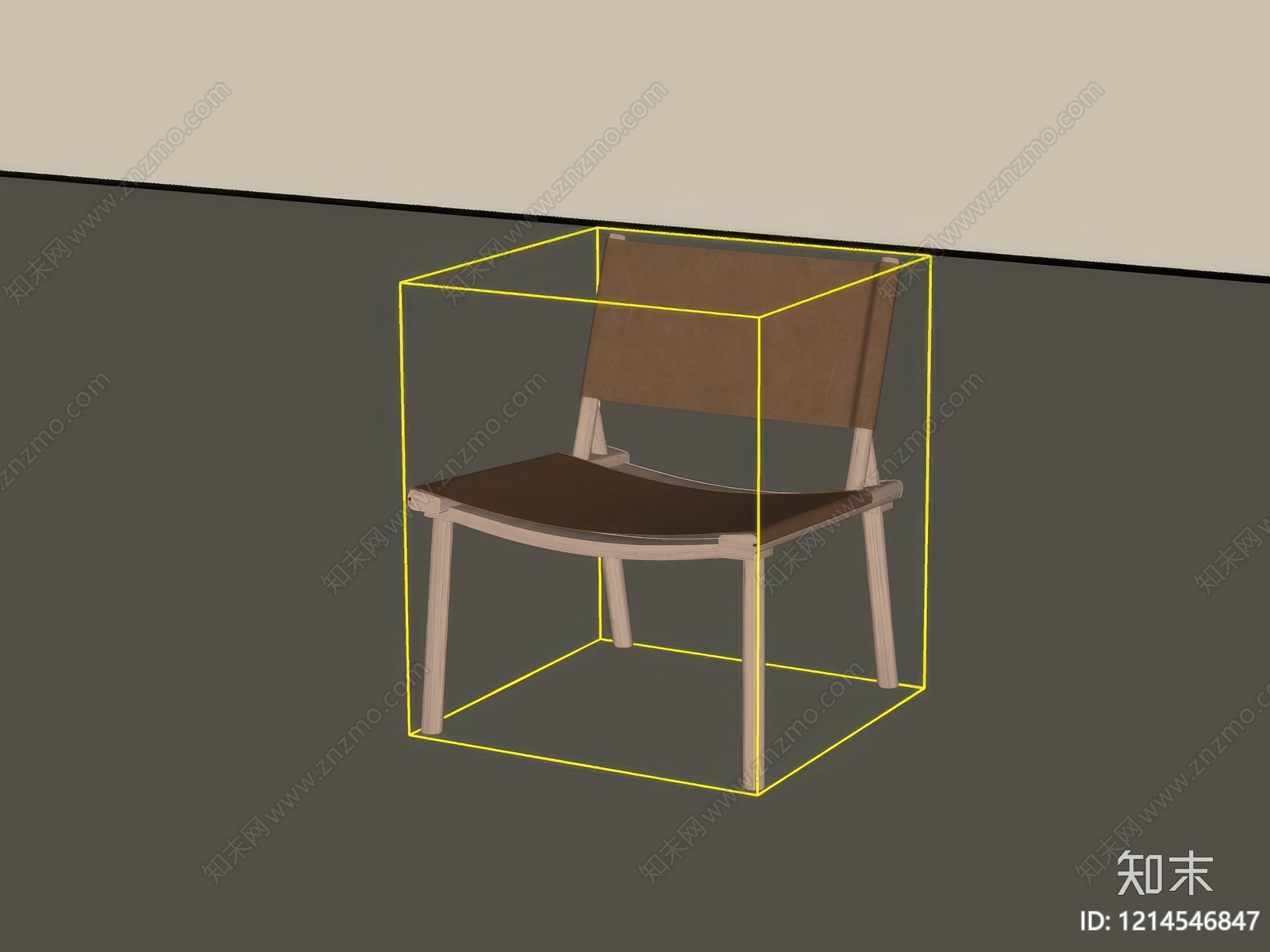 现代休闲椅SU模型下载【ID:1214546847】