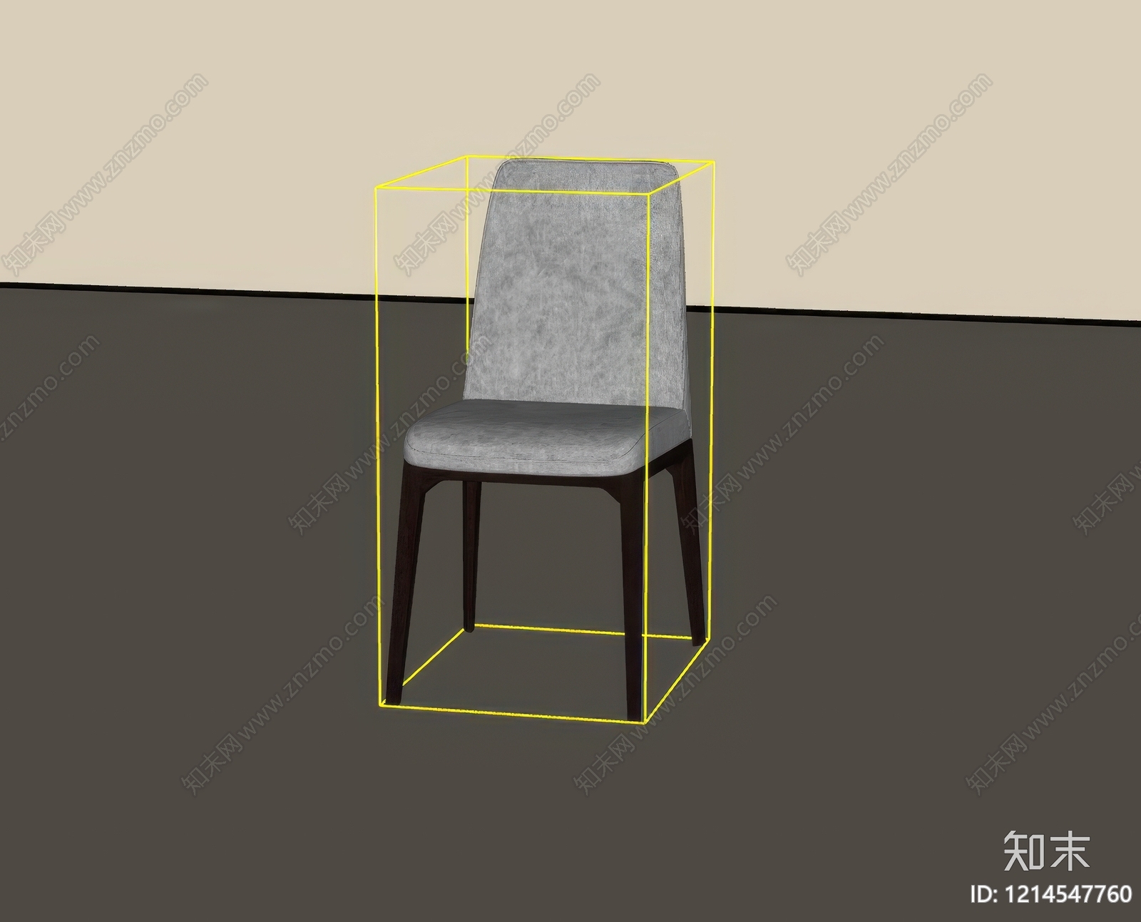 现代简约餐椅SU模型下载【ID:1214547760】