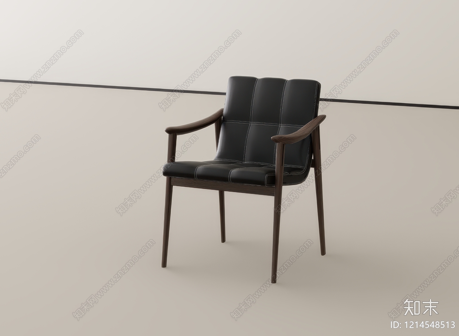 现代简约餐椅SU模型下载【ID:1214548513】