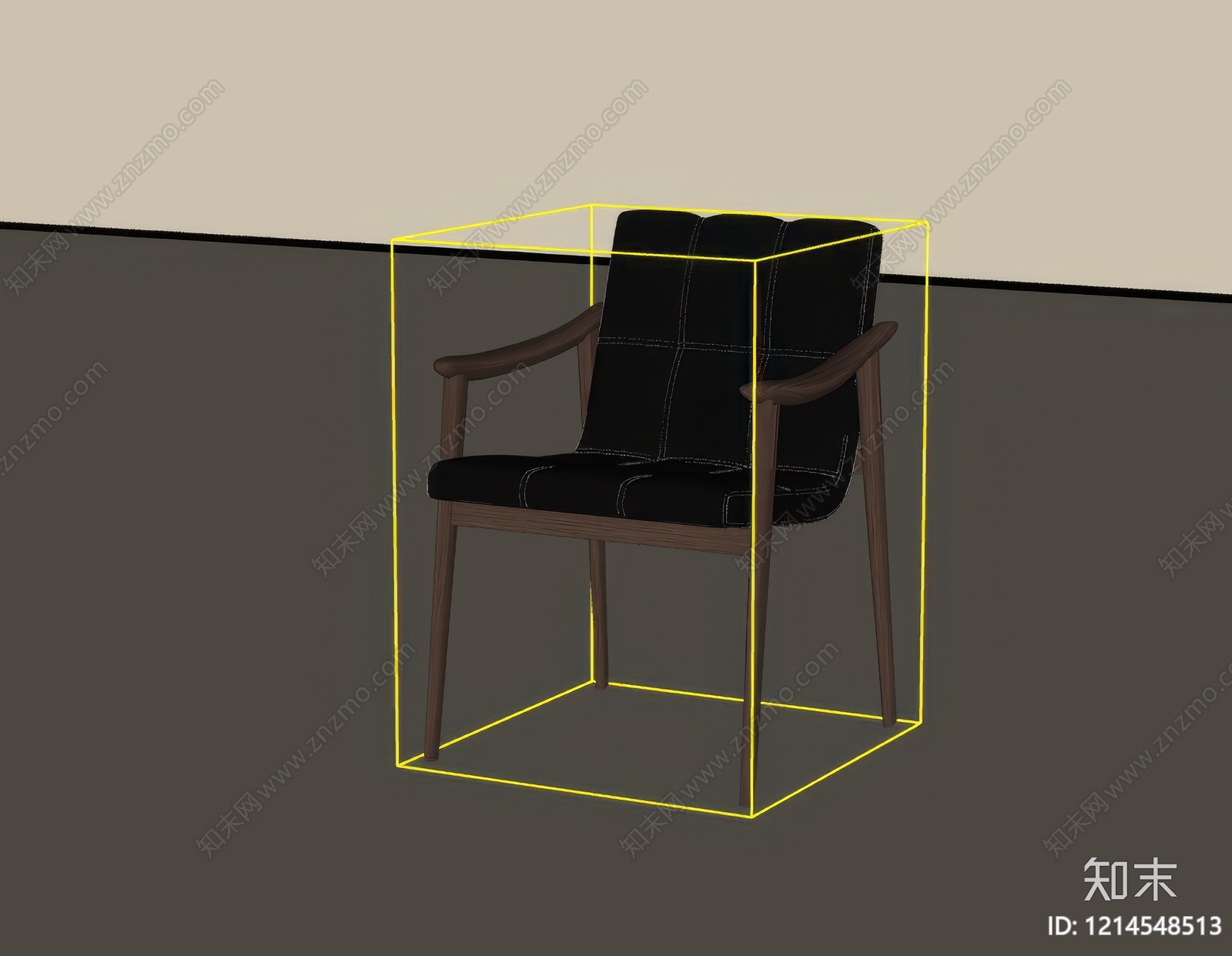 现代简约餐椅SU模型下载【ID:1214548513】