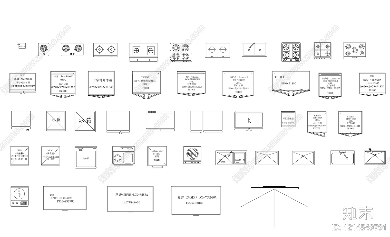 现代电器施工图下载【ID:1214549791】