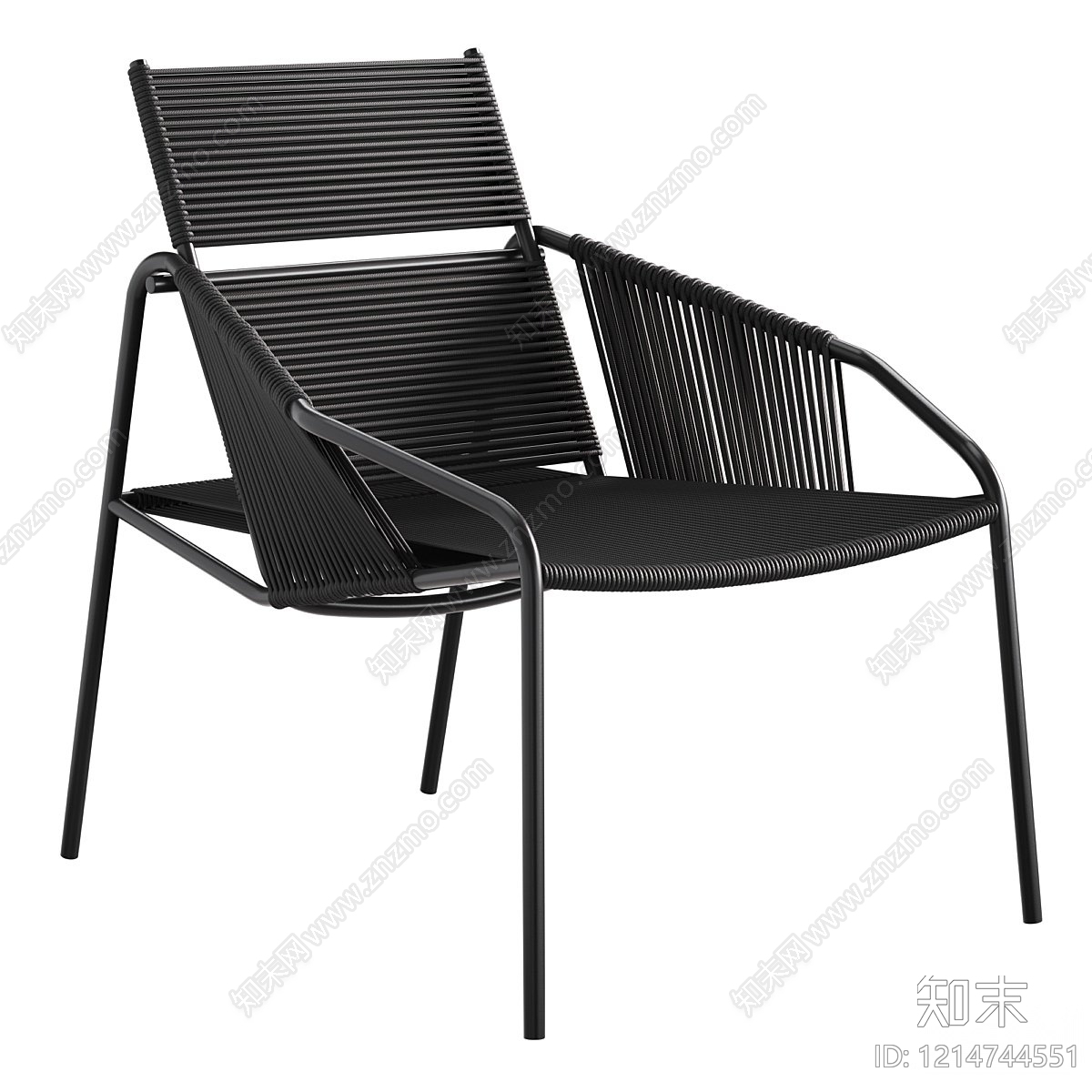 极简户外椅3D模型下载【ID:1214744551】