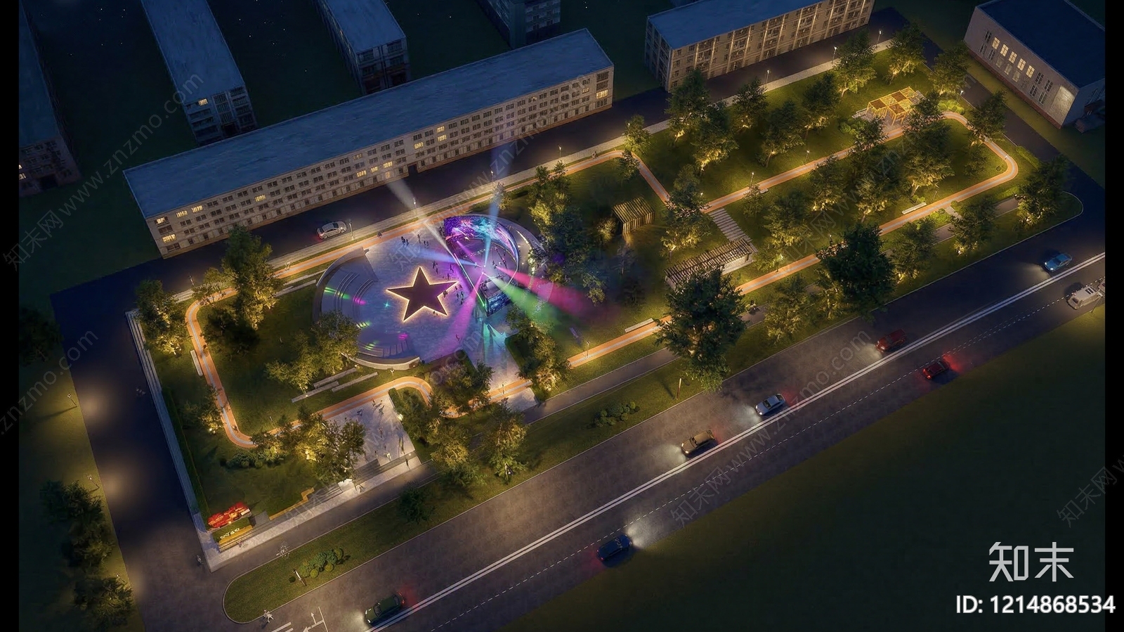 体育公园施工图下载【ID:1214868534】