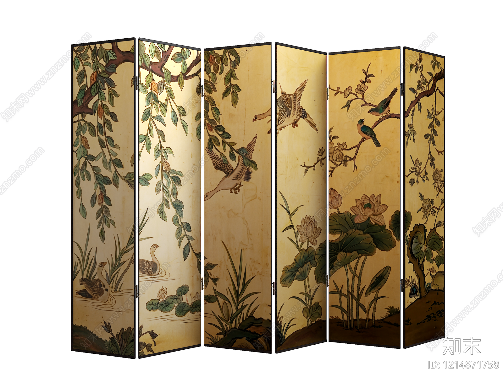 新中式其他家具3D模型下载【ID:1214871758】