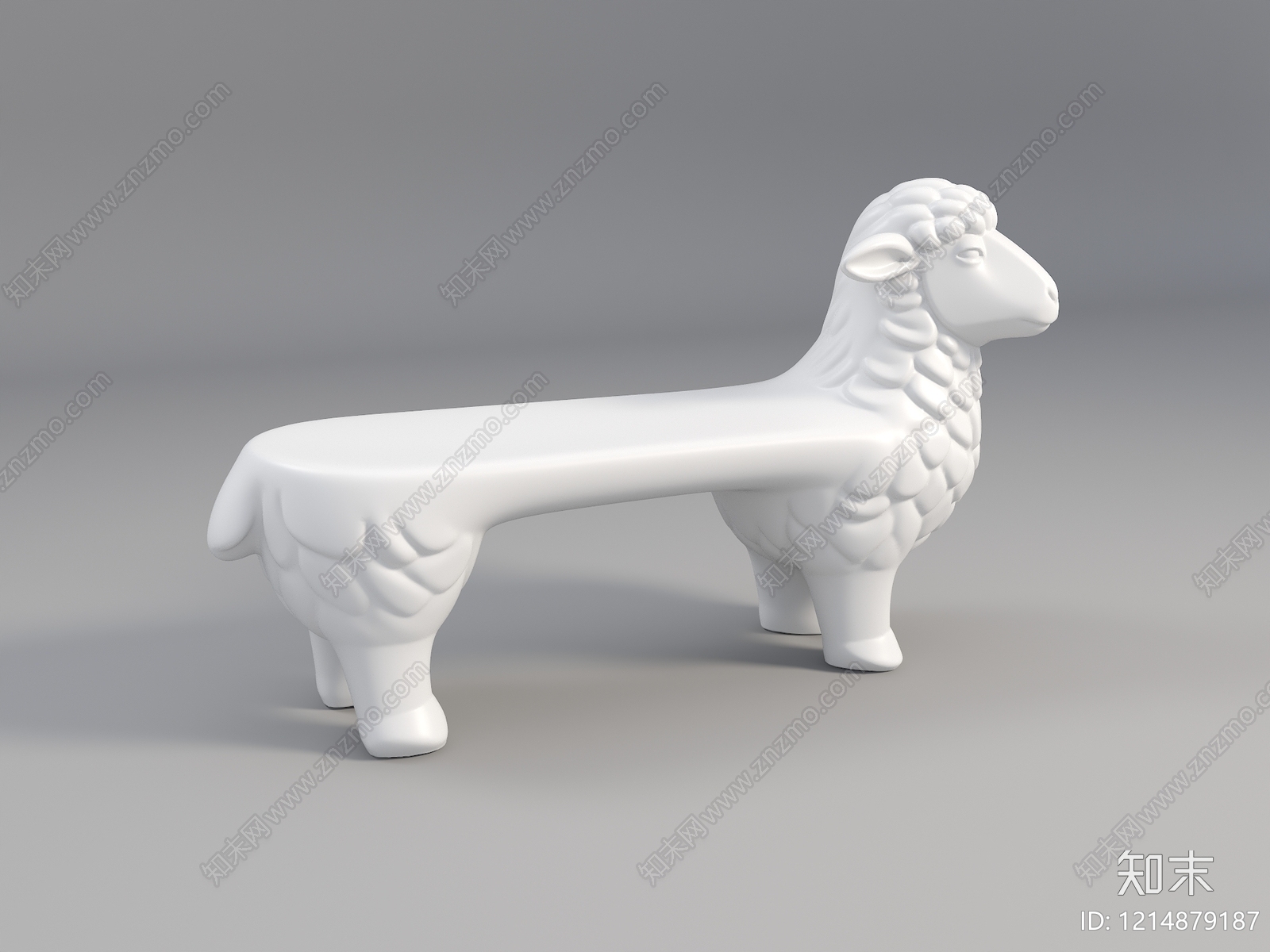 极简主义其他凳子3D模型下载【ID:1214879187】