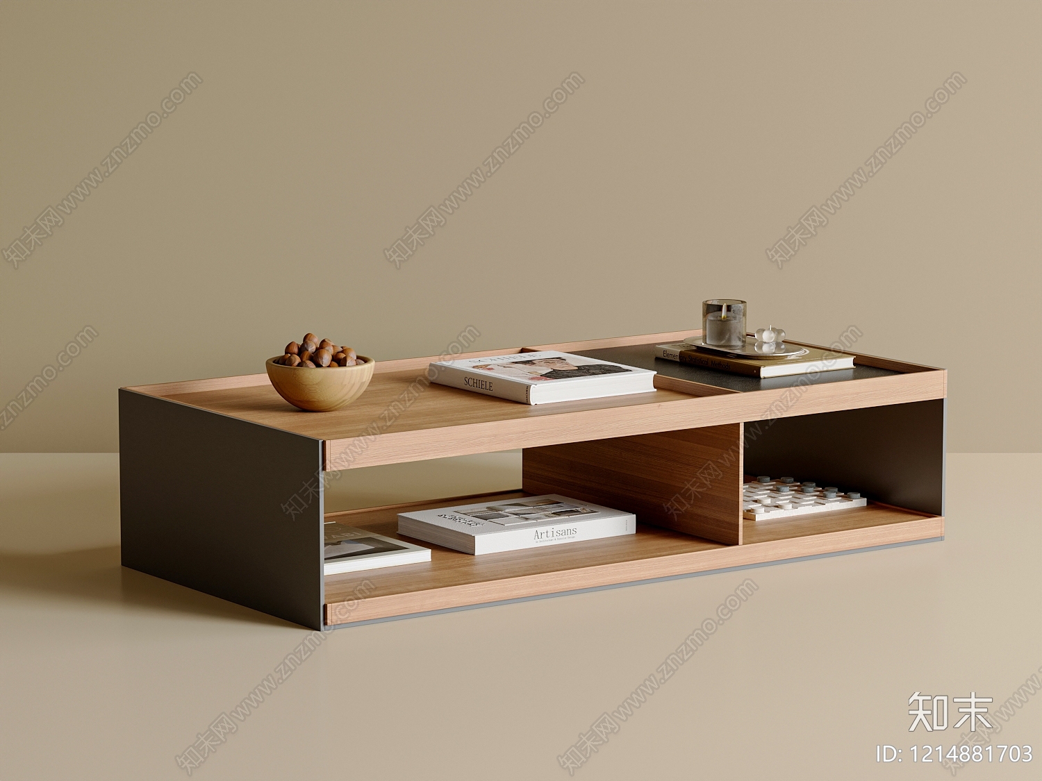 现代简约茶几3D模型下载【ID:1214881703】