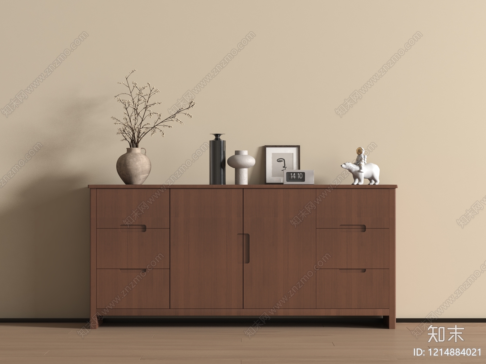 现代储物柜3D模型下载【ID:1214884021】