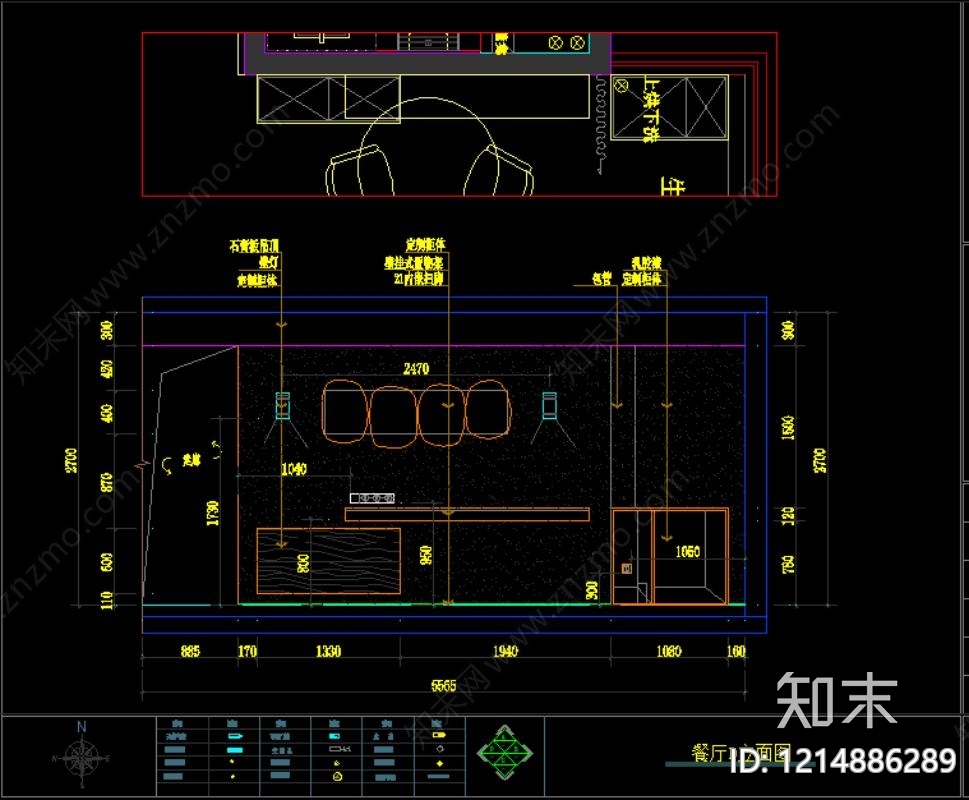 大平层cad施工图下载【ID:1214886289】