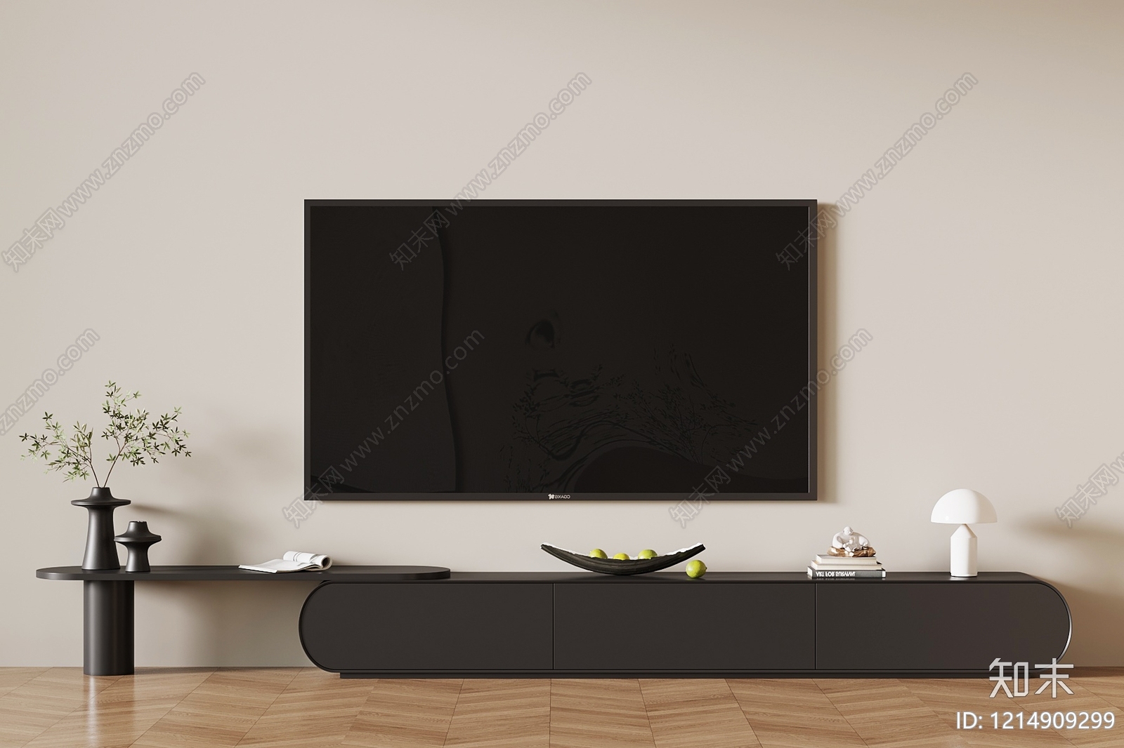 极简储物柜3D模型下载【ID:1214909299】