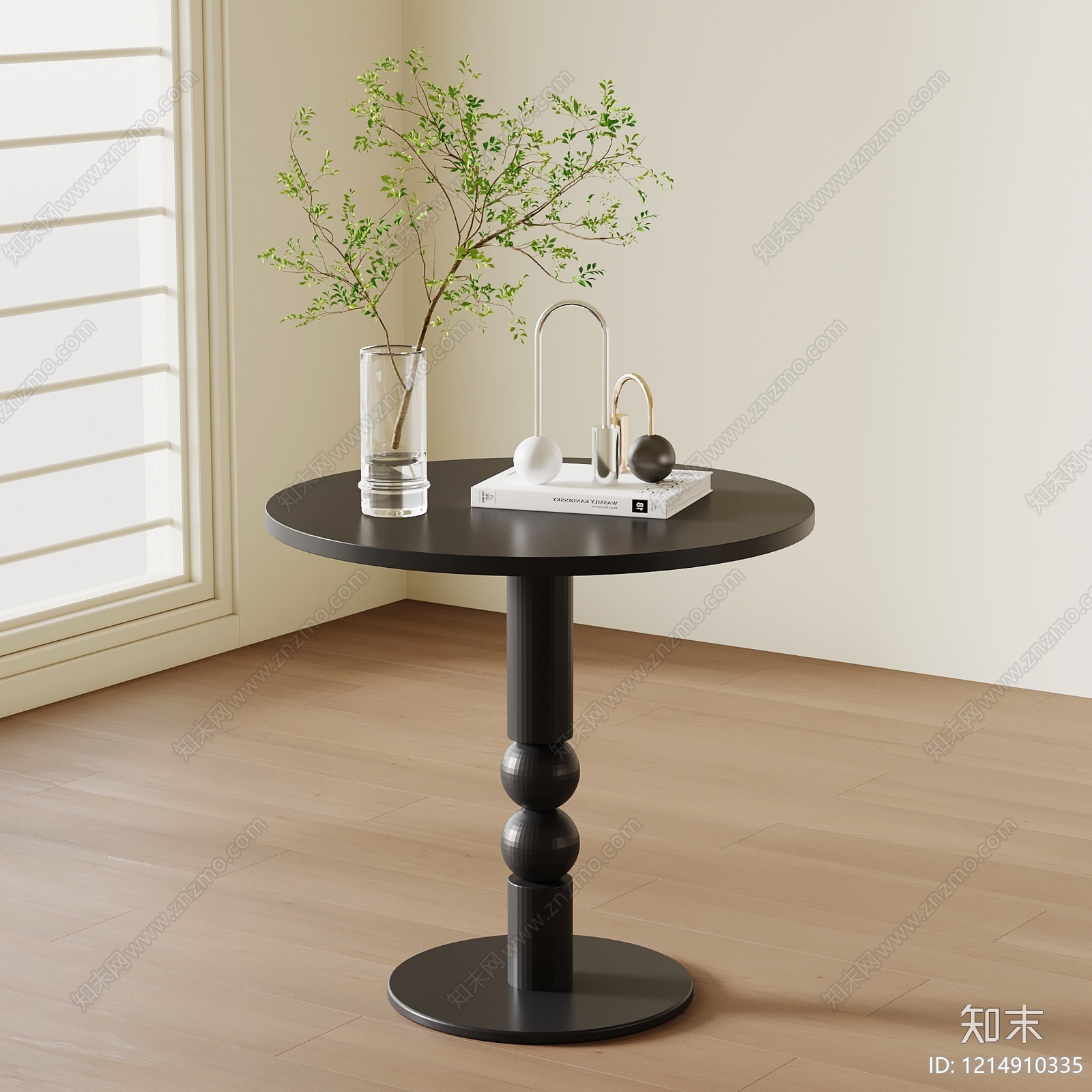 现代简约边几3D模型下载【ID:1214910335】